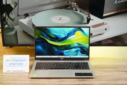 Acer Aspire Lite 15 Ryzen7-7730U Ram16 512GB M.2 15.6นิ้ว FHD IPS สเปคทำงานรุ่นใหม่ ทำงานเก่งแบตเก็บไฟนาน ดีไซน์เครื่องสวยบาง มีประกันศูนย์2027 ขายเพียง 13,590.-