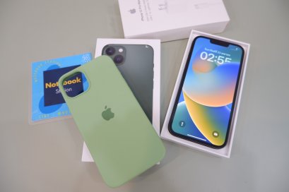 Iphone 13 128Gb ศูนย์ไทย สุขภาพแบต90% มีประกันศูนย์ 03/08/20223