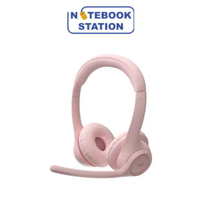 หูฟังไร้สาย Logitech Zone 300 Wireless Bluetooth Headset + ROSE หูฟังบลูทูธ ไร้สาย ไมโครโฟนตัดเสียงรบกวน ราคา 1,990.-