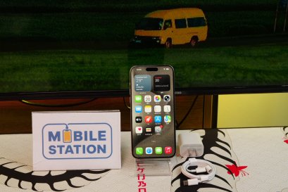 Apple Iphone 15 PRO MAX NATURAL TITANIUM 256GB สุขภาพแบต 80% อุปกรณ์ครบกล่อง  ขายเพียง 23,990.-