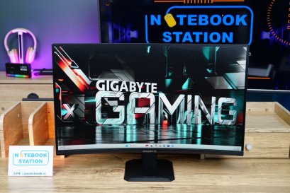 จอมอนิเตอร์มือสอง Gigabyte Gs27Fc - 27 Inch Va Fhd 180Hz Curved Amd Freesync Premium ราคา 2,190.-