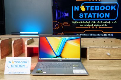 Asus VivoBook S14 i3-1115G4 Ram4 SSD512 จอ14 FHD IPS จอภาพสวย สเปคดี  คีย์บอร์ดมีไฟ เครื่องพร้อมใช้งาน เพียง 6,990 .-