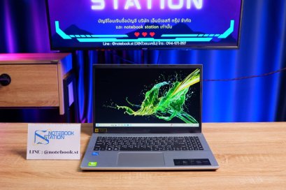 Acer Aspire 3 i5-1235U Ram8 SSD512 จอ15.6 FHD IPS ภาพสวย จอใหญ่ ตัวเครื่องบางเบา สเปคดี มีแป้นตัวเลขแยก ขายเพียง 10,900.-เครื่องพร้อมใช้งาน