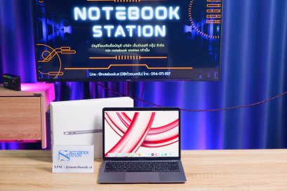 Apple Macbook air 13 (2020) M1 Ram8 SSD256 จอ13.3 ความชัดระดับ2k อุปกรณ์แท้ครบกล่อง รีเซ็ตพร้อมใช้งาน ขายเพียง 15,590.-เท่านั้น