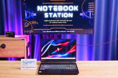 Acer Nitro 5 Ryzen7-7735HS RTX-3050(4GB) RAM16 SSD512 จอ15.6 FHD 165Hz เกมมิ่งสเปคสูง คีย์บอร์ดไฟ4โซนRGB เครื่องสวย พร้อมประกันศูนย์2027 เพียง 20,990.-