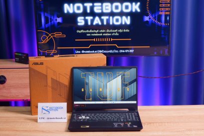 Asus TUF Gaming A15 Ryzen5-7535HS RTX-3050(4GB) Ram16 SSD512 จอ 15.6 FHD IPS 144Hz เกมมิ่งสเปคสูง คีย์บอร์ดไฟRGB เครื่องพร้อมใช้งานเพียง 18,990.- มีประกันศูนย์2026