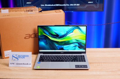 Acer Aspire Lite 15 i5-12450H Ram16 SSD512 หน้าจอ15.6 FHD ตัวเครื่องสวย สเปคทำงาน อุปกรณ์ครบกล่อง ราคาเพียง 13,800.- พร้อมประกันศูนย์