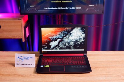 Acer Nitro 5 i5-7300HQ GTX-1050(4GB) Ram8 SSD512 จอ15.6 FHD IPS สเปคเล่นเกมส์ งบประหยัด คีย์บอร์ดมีไฟสีแดง เครื่องพร้อมใช้งาน ขายถูกเพียง 8,500.-