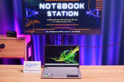 Acer Swift 3 i5-1135G7 Ram8 SSD512 จอ14 FHD IPS สเปคดี ทำงานเก่ง คีย์บอร์ดมีไฟ เครื่องบางเบาเพียง1.19KG ขายถูกเพียง 7,990.-