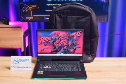 Asus ROG Strix G15 i5-10300H Ram16 GTX-1650Ti SSD512 จอ15.6 144Hz สเปคเกมมิ่ง มีไฟRGBแบบจัดเต็ม เครื่องพร้อมใช้งาน ราคาเพียง 13,900.-
