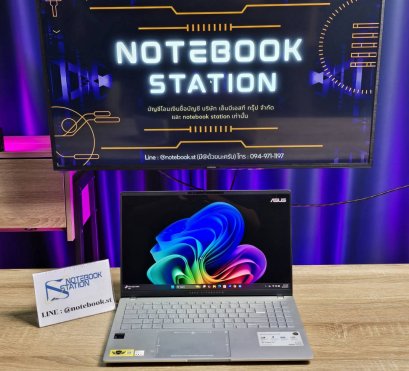 (ของใหม่)Asus Vivobook S15 OLED รุ่นใหม่ Snapdragon X Plus Ram16 SSD1TB จอ15.6 2.8K OLED สเปคสูง ทำงานเก่ง ดีไซน์บางเบา อุปกรณ์ครบกล่องพร้อมประกันศูนย์2027 เพียง 25,990.-