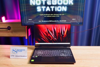 Acer Nitro 5 Ryzen7-7735HS RTX3050(4GB) RAM16 SSD512 จอ15.6 FHD 165Hz เกมมิ่งสเปคสูง คีย์บอร์ดไฟ4โซนRGB เครื่องสวย พร้อมประกันศูนย์2026 เพียง 19,990.-