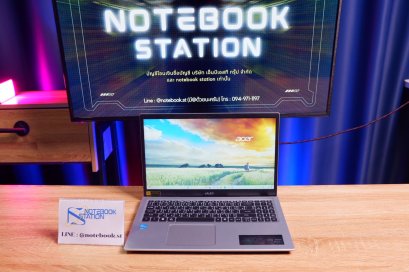 Acer Aspire 3 Intel Pentium Silver N6000 Ram4 SSD256 จอ15.6 FHD สเปคงานเอกสารใช้งานทั่วไป พร้อมใช้งาน ขายเพียง 5,990.-
