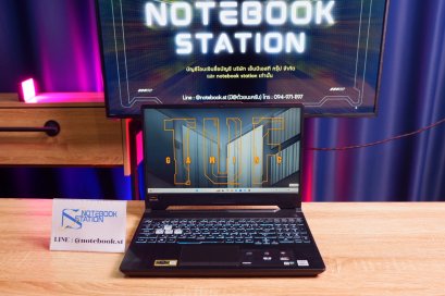 Asus TUF Gaming F15 i5-10300H GTX-1650(4GB) Ram16 SSD512+500GB จอ15.6 144Hz สเปคเกมมิ่ง คีย์บอร์ดไฟRGBสวยๆ เครื่องพร้อมใช้งาน ราคาสุดคุ้ม เพียง 13,500.- เท่านั้น