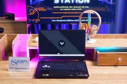 Asus TUF Gaming A15 Ryzen7-6800HS RTX-2050(4GB) Ram16 SSD512GB จอ 15.6 FHD IPS 144Hz สเปคสูง ดีไซน์สวย คีย์บอร์ดไฟRGB ประกันศูนย์ เพียง 17,990.-