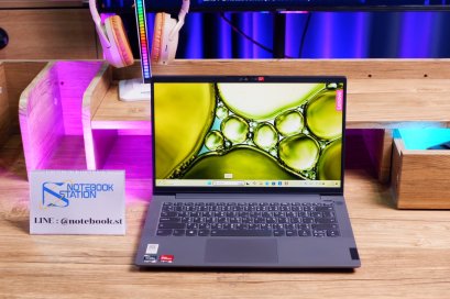 Lenovo IdeaPad 3 Ryzen5-5500U RAM8 SSD512 จอ14 FHD IPS สเปคทำงาน ดีไซน์บางเบา เหมาะกับการพกพา ราคาเพียง 8,990.-