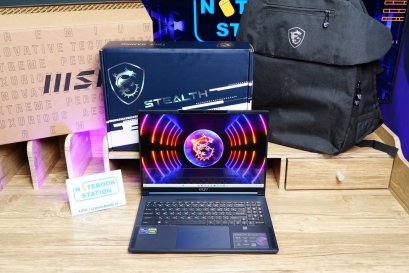 MSI Stealth 16 Studio i9-13900H RTX-4070(8GB) Ram32 ssd2TB ขนาดจอ16นิ้ว QHD+ 240Hz สเปคสูงจัดเต็ม คีย์บอร์ดมีไฟRGBสุดเท่ ยกครบกล่องเครื่องพร้อมใช้งาน มีประกันศูนย์2026 ขายเพียง 55,900.- ลดราคาพิเศษเหลือเพียง 53,900.- เท่านั้น