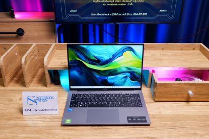 Acer Aspire Lite 16 i5-1235U Ram16 SSD512 หน้าจอ15.6 FHD+ ตัวเครื่องสวย สเปคทำงาน อุปกรณ์ครบกล่อง ราคาเพียง 10,990.- พร้อมประกันศูนย์