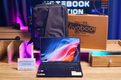 Asus Vivobook 16 i9-13900H Ram16 SSD512 จอ16 FHD+ สเปคสูง ภาพสวยคมชัด อุปกรณ์ครบกล่องพร้อมประกันศูนย์ ขายเพียง 19,990.-