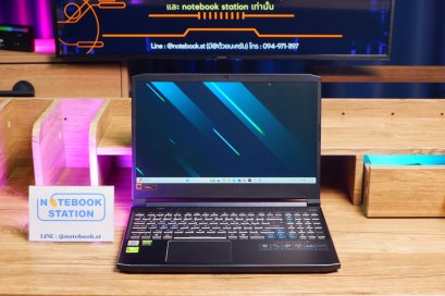 Acer Predator Helios i7-10750H RTX2060(6GB) Ram16 SSD1TB จอ15.6 144Hz สเปคสูงจัดเต็ม คีย์บอร์ดRGB4โซน ขายเพียง 18,990.-