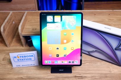 Apple iPad Air 6(2024) จอ13นิ้ว M2 chip 128GB Wifi เครื่องสวย สภาพใหม่ จอติดฟิล์ม แบต100% อุปกรณ์แท้ครบกล่อง เพียง 22,900.- พร้อมใช้งาน