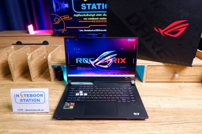 Asus ROG Strix G15 Ryzen9-5900HX การ์ดจอแยกRX6800M(12GB) Ram16 SSD1TB จอ15.6 2K 165Hz สเปคสูง ไฟRGBสวยๆรอบเครื่อง ราคาเพียง 32,990.-