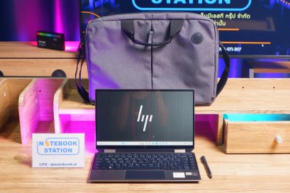 HP Spectre X360 ทัสกรีนหมุนจอ360มีปากกาให้ i7-1065G7 Ram8 SSD512 จอ14 FHD IPS 100%sRGB จอสวยสีตรง สเปคดีทำงานเก่ง เครื่องสวยดีไซน์บางเบาพกพาสะดวก ขายเพียง 18,990 .-พร้อมใช้งาน