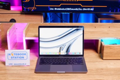 Apple Macbook Pro 13(2020) Touchbar Chip M1 Ram8 SSD256 จอ13.3 2k เครื่องสวย สุขภาพแบตปกติ อุปกรณ์ครบกล่อง ขายเพียง 18,990.- รีเซ็ตพร้อมใช้งาน