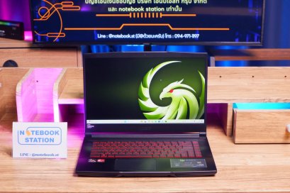 Msi Bravo 15 Ryzen7-4800H การ์ดจอแยกAMDRadeonRX5500M(4GB) Ram16 SSD512 จอ15.6 144Hz เครื่องสวย สเปคดี เพียง 13,800.-