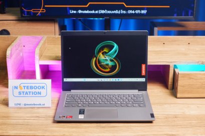 Lenovo IdeaPad 3 Ryzen5-4500U Ram8 SSD512 จอ14.0 FHD สเปคดี งานเอกสารใช้งานทั่วไป ประมวลผลไว เครื่องพร้อมใช้งาน ขายถูกเพียง 6,990.-