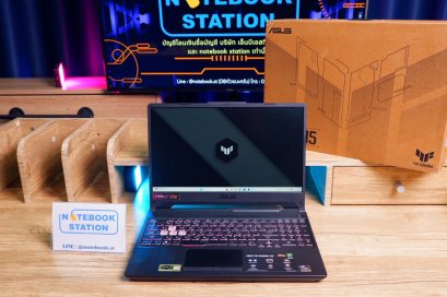 Asus TUF Gaming A15 Ryzen7-7435HS RTX-2050(4GB) Ram8 SSD512 จอ 15.6 FHD 144Hz สเปคสูง คีย์บอร์ดไฟRGB ดีไซน์สวยเท่ดูทันสมัย ยกครบกล่องเครื่องพร้อมใช้งาน เพียง 18,900.-