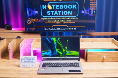 Acer Aspire 5 Ryzen5-5500U Ram8 ssd512 จอ15.6 FHD IPS สเปคดี เหมาะแก่การทำงาน ขายเพียง 8,999.- พร้อมใช้งาน