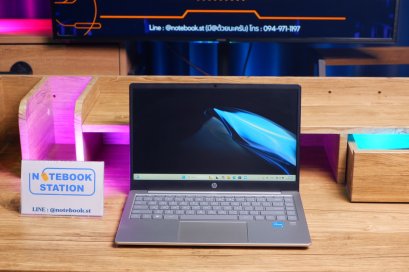Hp 14s i3-N305 Ram8 SSD256 จอ 14 Full HD IPS สเปคทำงานเอกสารใช้งานทั่วไป เครื่องสวยบางเบา พกพาสะดวก ขายเพียง 8,990.-
