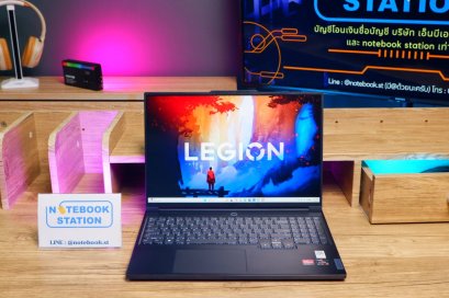 Lenovo Legion S7 Ryzen9-6900HX RX6800S(8GB) RAM16 SSD1TB จอ16 WQXGA 165Hz คีย์บอร์ดไฟ สเปคเกมมิ่ง จอสวย ราคาเพียง 24,900.-