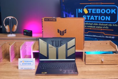 Asus TUF Gaming A16 Advantage Edition Ryzen7-7435HS RX-7600S(8GB) Ram16 SSD512 จอ16 นิ้ว FHD+ 165Hz สเปคสูง ดีไซน์สุดท่ อุปกรณ์ครบกล่องพร้อมประกันศูนย์ ขายเพียง 24,990.-เท่านั้น