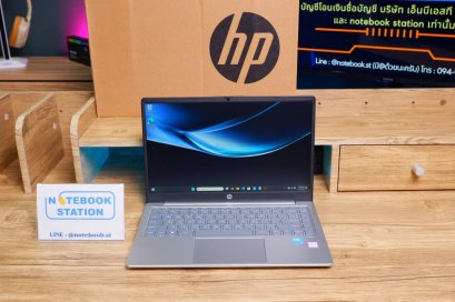 Hp 14Intel Core 3 100U Ram8 SSD256 จอ 14 Full HD IPS ดีไซน์บางเบา ทำงานเก่ง เครื่องพร้อมใช้งาน ขายเพียง 11,900.-