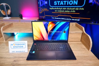 Asus Vivobook S15 OLED i5-12500H Ram16 SSD512 จอ15.6 FHD OLED จอสวยภาพคมชัด สเปคสูงทำงานเก่ง เครื่องพร้อมใช้งาน ขายถูกเพียง 11,900.-