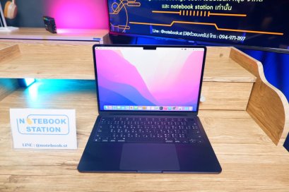 APPLE Macbook Air M2 ram8 ssd256 จอ13.6 2k ตัวเครื่องสวย สุขภาพแบตดี รีเซ็ตตัวเครื่องพร้อมใช้งาน ขายเพียง 21,990.-