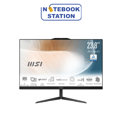 (สินค้ามือ 1 ประกันศูนย์เต็ม 3 ปี)MSI Modern AIO 24 IntelCore3-100U Ram8 SSD512 จอ23.8 FHD ราคา 18,490.- (ms officeแท้)