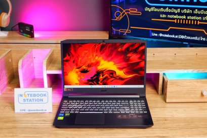 Acer Nitro5 i5-11300H Ram16 GTX-1650 จอ15.6 144Hz สเปคเกมมิ่ง คีย์บอร์ดไฟRGB ราคาเพียง 13,500.-