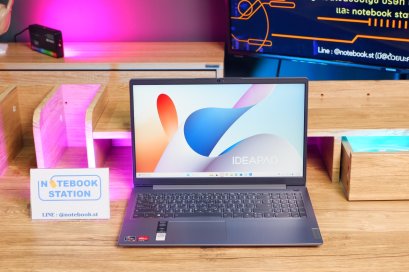 Lenovo IdeaPad 3 Ryzen7-5825U Ram8 SSD512 จอ15.6 FHD สเปคทำงาน คีย์บอร์ดไฟ ขายเพียง 10,900.-