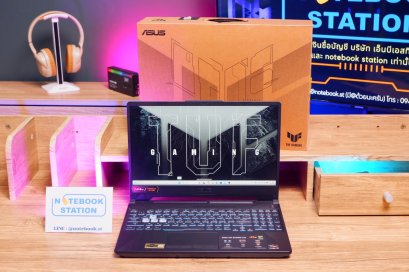 Asus TUF Gaming A15 Ryzen5-7535HS RTX-3050(4GB) Ram16 SSD512 จอ 15.6 FHD IPS 144Hz เกมมิ่งสเปคสูง คีย์บอร์ดไฟRGB อุปกรณ์ครบกล่อง เพียง 19,999.-ประกันศูนย์ยาวกลางปี2026