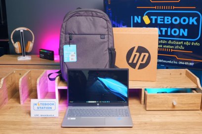 HP 15 i5-1335U Ram8 SSD512 จอ15.6 FHD สเปคสูง เครื่องบางเบา มีไฟใต้คีย์บอร์ด พร้อมประกันศูนย์ ขายเพียง 13,800 .- อุปกรณ์ครบกล่องพร้อมกระเป๋าเป้