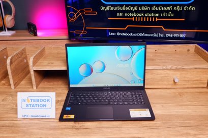 ASUS VIVOBOOK 15 i3-1115G4 Ram8 SSD512 จอ15.6 HD สเปคทำงาน แป้นตัวเลขแยก ราคาเพียง 7,490.-เท่านั้น
