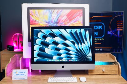 Apple iMac 2019 i5 Ram8GB การ์ดจอแยกRadeonPro560X(4GB) 1TBSSD จอ27นิ้ว 5k พร้อม Magic Mouse2และMagic Keyboard ยกครบชุด เครื่องพร้อมใช้งาน ขายเพียง 19,900.- อุปกรณ์ครบกล่อง
