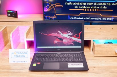 Acer Aspire 3 Ryzen5-3500U Ram8 SSD128GB จอ15.6 HD สเปคดี งานเอกสารใช้งานทั่วไปประมวลผลไว พร้อมใช้งาน ขายเพียง 5,900.-