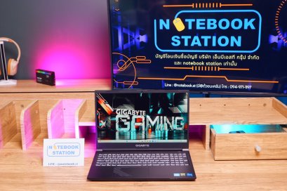 Gigabyte G5 GE i5-12500H RTX-3050(4GB) Ram16 SSD512 จอ15.6 144Hz สเปคเกมมิ่ง คีย์บอร์ดมีไฟRGBปรับสีได้ ดีไซน์สวยเท่ดูทันสมัย เครื่องพร้อมใช้งาน เพียง 18,900.-