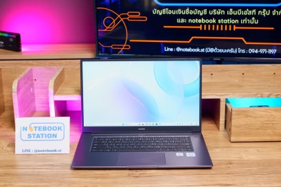 Huawei MateBook D15 i5-10210U Ram8 SSD256 จอ15.6 FHD IPS สเปคดี เครื่องบางเบาพร้อมใช้งาน ราคาเพียง 7,990 .-