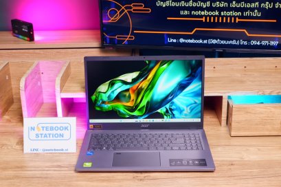 Acer Aspire 5 i5-13420H Ram16 SSD512 จอ15.6 FHD IPS รุ่นใหม่ สเปคดี คีย์บอร์ดไฟ ดีไซน์สวย สเปคทำงาน ขายเพียง 15,550.-