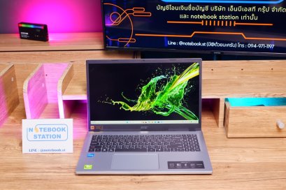 Acer Aspire Go 15 i3-N305 Ram8 SSD512 หน้าจอ15.6 FHD IPS ตัวเครื่องดีไซน์สวยดูทันสมัย สเปคดี ทำงานเก่ง เครื่องพร้อมใช้งาน ขายเพียง 8,990.- มีประกันศูนย์